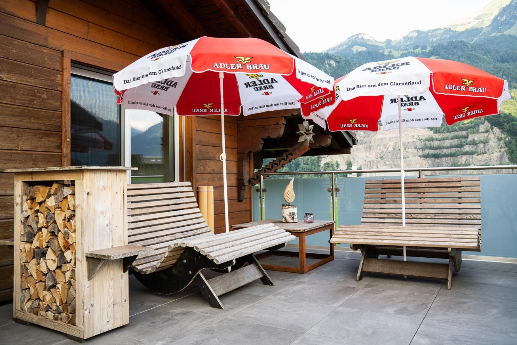 Glarner Bed Netstal Exterior foto